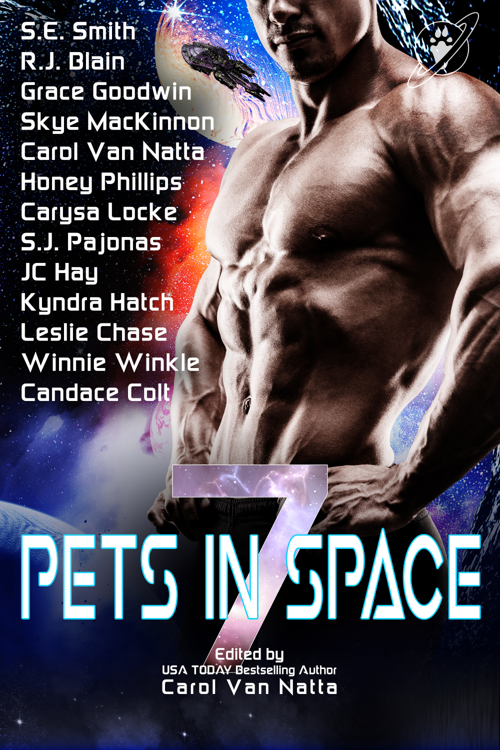 Pets in Space 7 (a Preorder featuring a short novel by yours truly) plus a Chip on Her Shoulder’s upcoming discount!